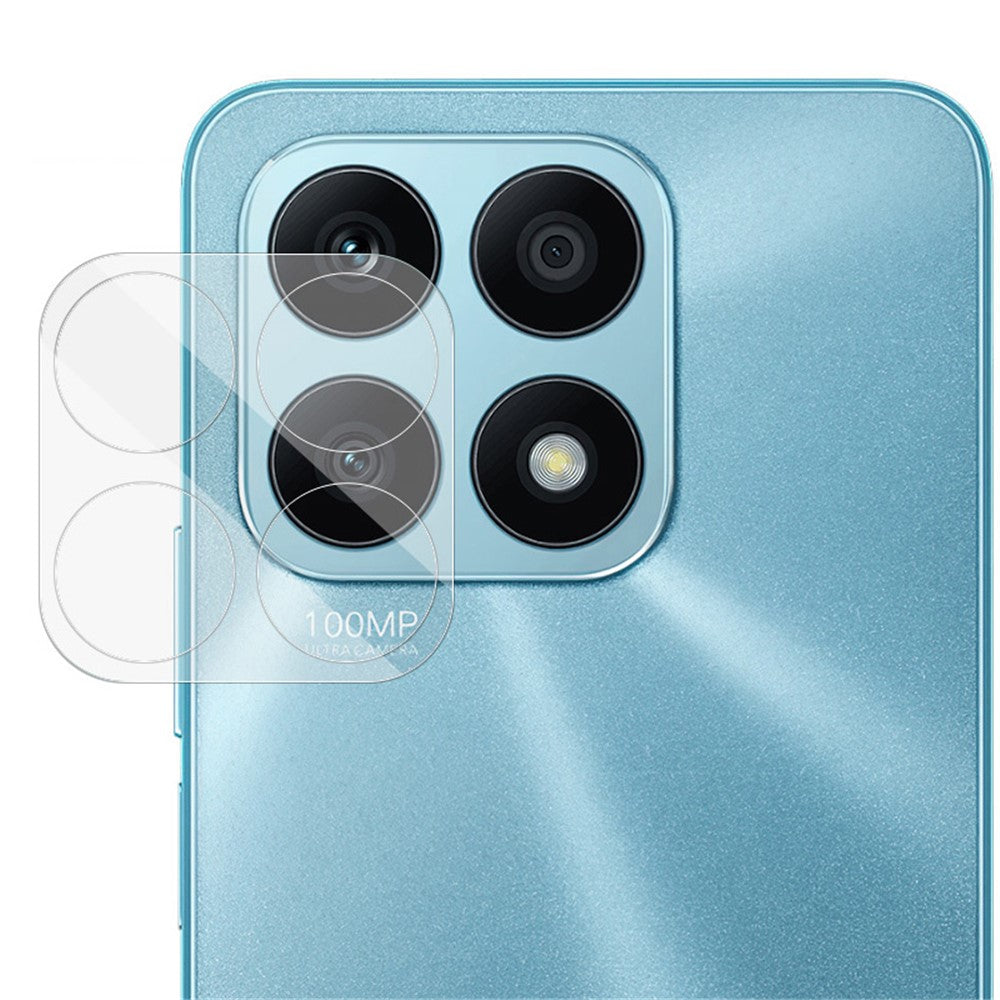 Tempered Glass HD Camera Lens Film + Acrylic Lens Cap IMAK For Honor X8a 4G