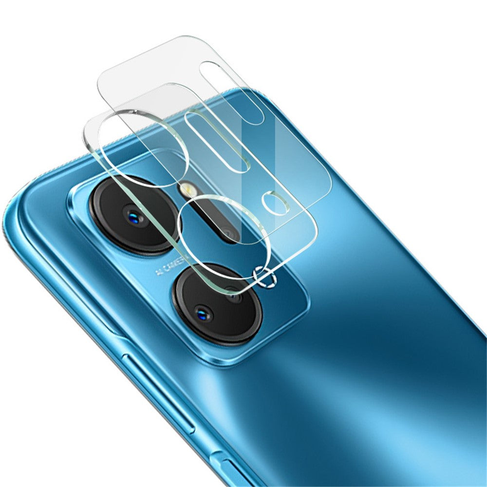 Tempered Glass HD Camera Lens Film + Acrylic Lens Cap IMAK for Honor X7a 4G