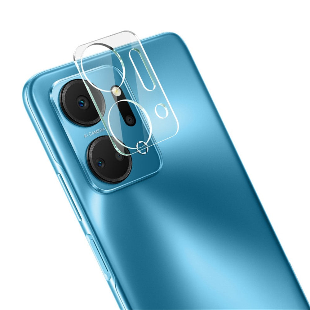 Tempered Glass HD Camera Lens Film + Acrylic Lens Cap IMAK for Honor X7a 4G