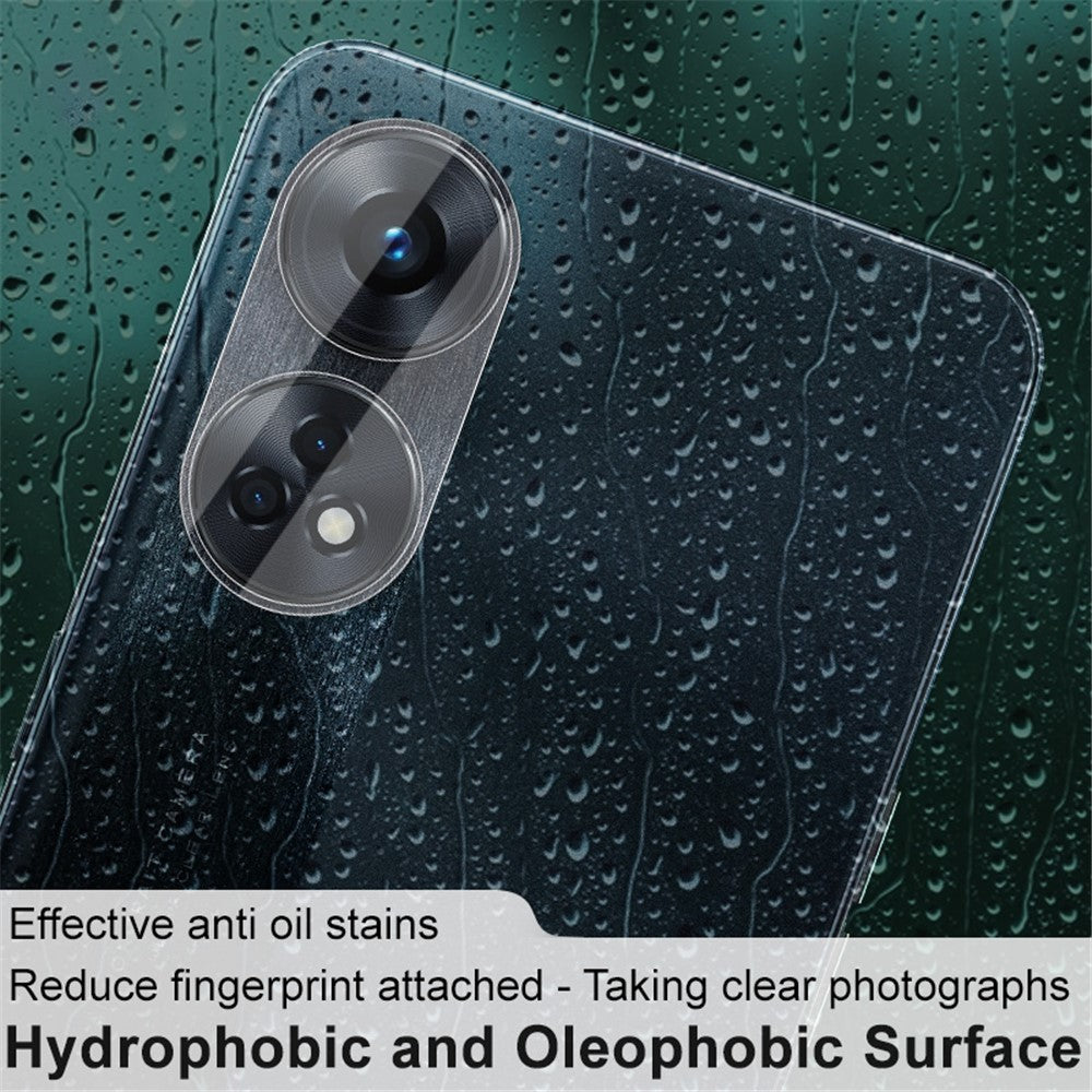 Tempered Glass Camera Lens Film+Acrylic Lens Cap IMAK For Oppo Reno8 T 4G