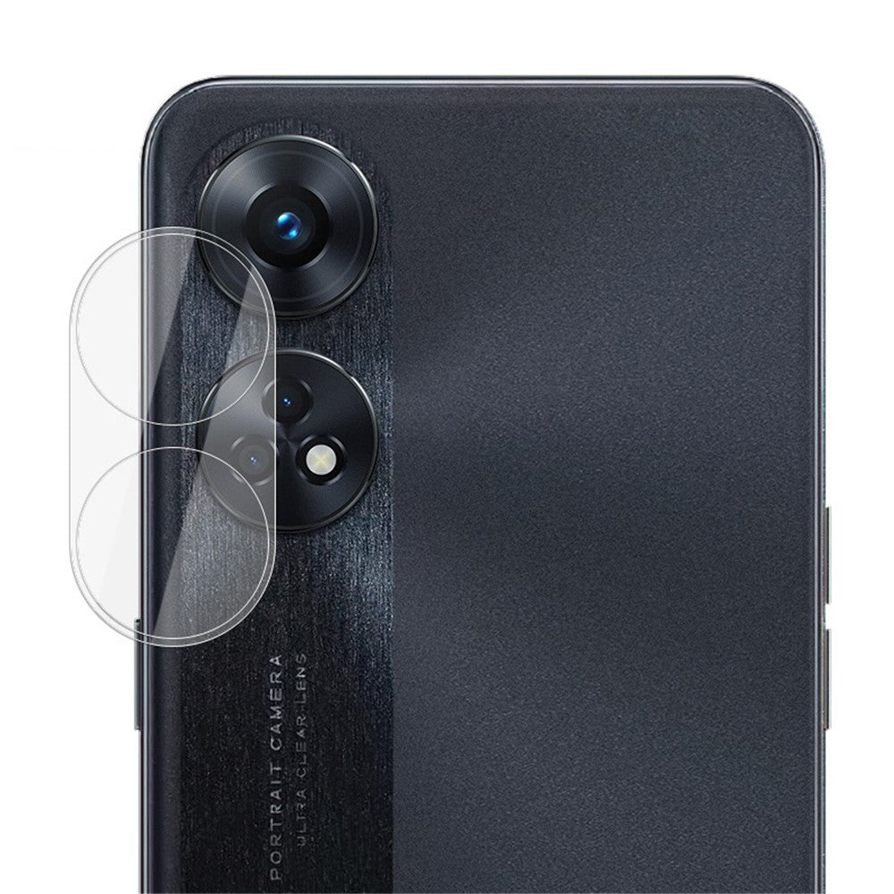 Tempered Glass Camera Lens Film+Acrylic Lens Cap IMAK For Oppo Reno8 T 4G