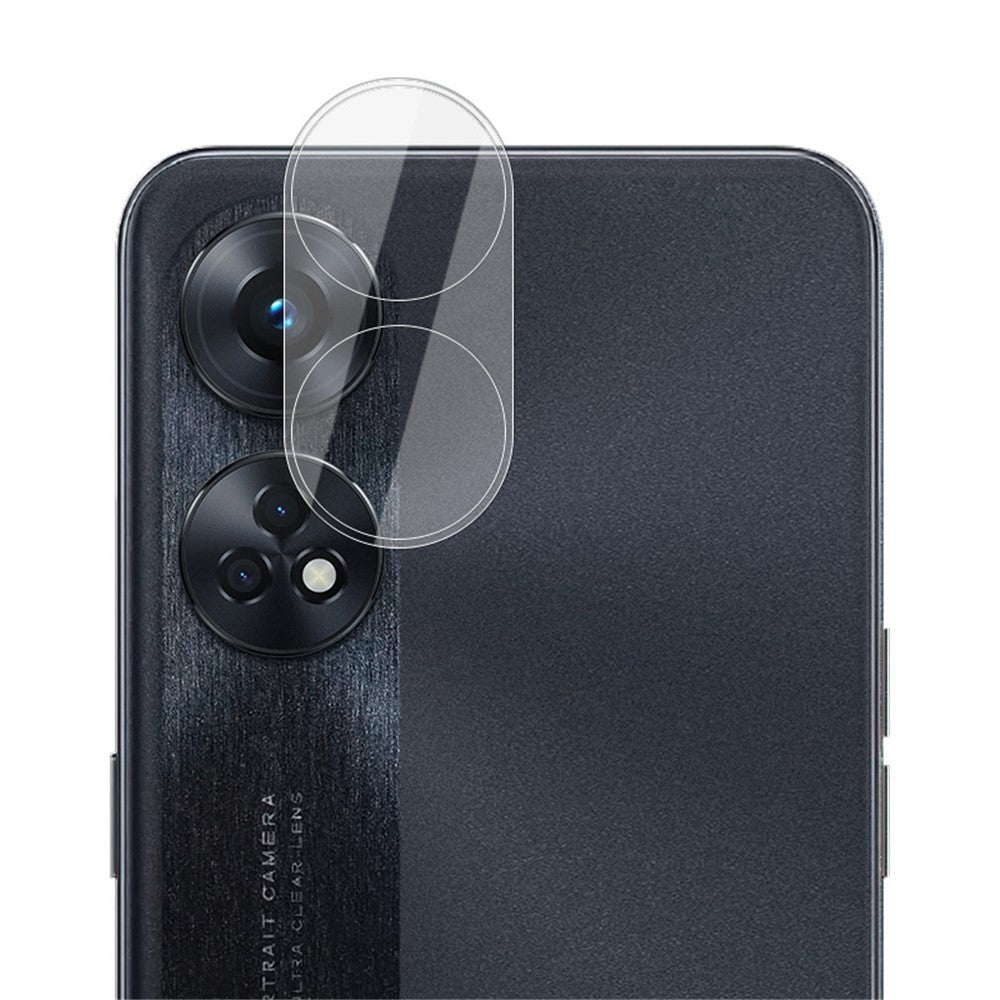 Tempered Glass Camera Lens Film+Acrylic Lens Cap IMAK For Oppo Reno8 T 4G