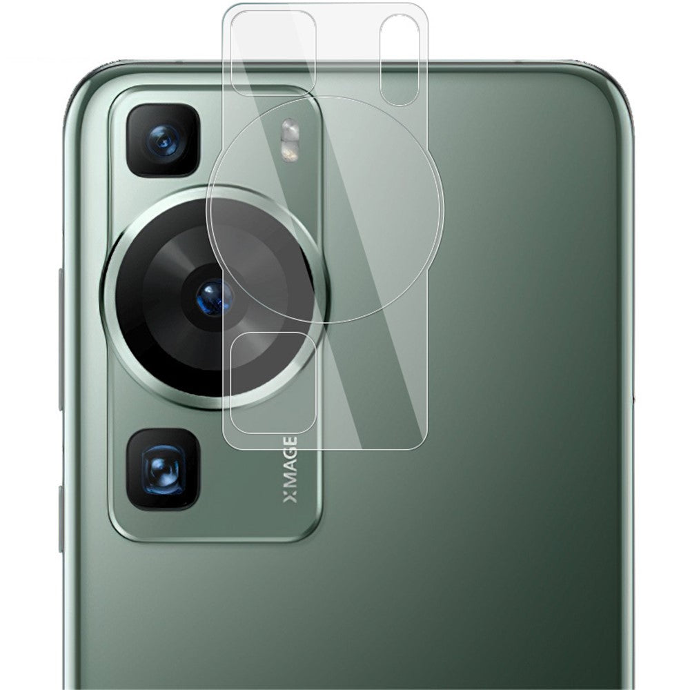 IMAK For Huawei P60 / P60 Pro Integrated Lens Film High Definition Tempered Glass Protector Acrylic Lens Cap