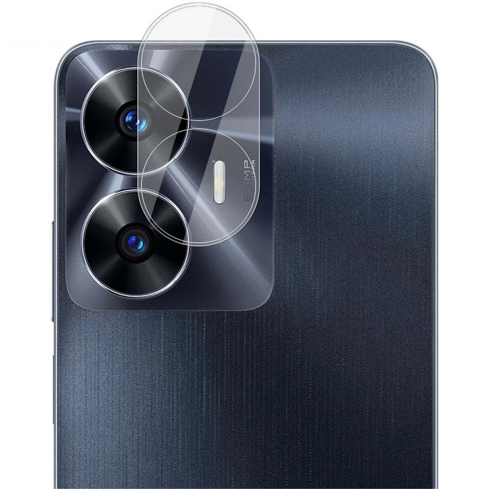 Tempered Glass HD Camera Lens Film + Acrylic Lens Cap IMAK For Realme C55