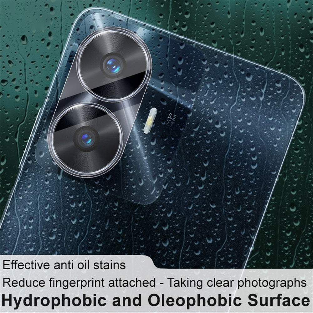 Tempered Glass HD Camera Lens Film + Acrylic Lens Cap IMAK For Realme C55