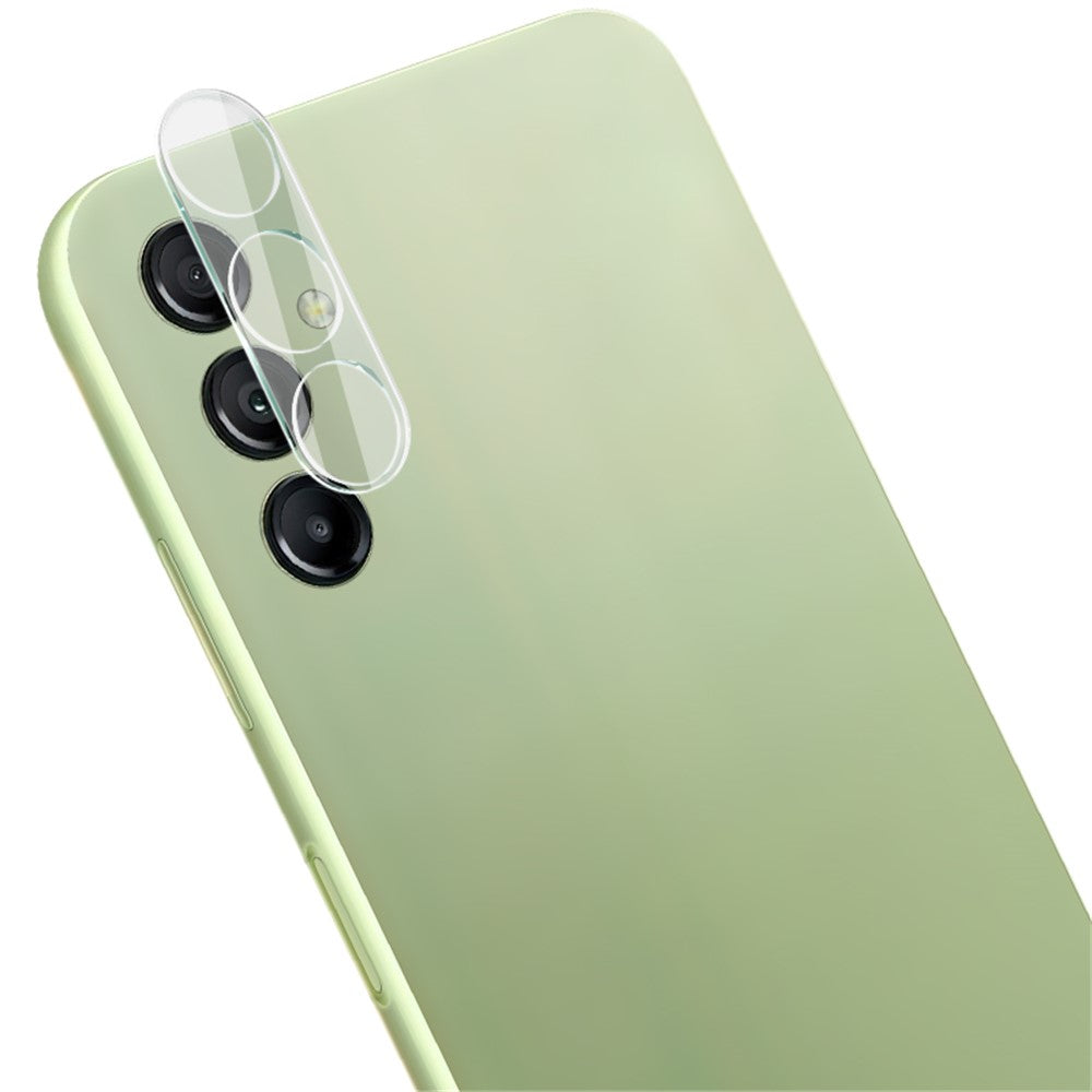 Tempered Glass Camera Lens Film+Acrylic Lens Cap IMAK For Samsung Galaxy A24 4G (162.1 x 77.6 x 8.3mm)