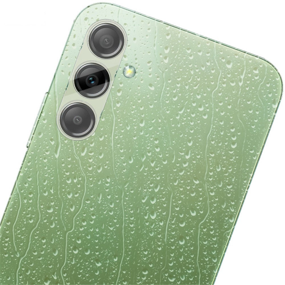 Tempered Glass Camera Lens Film+Acrylic Lens Cap IMAK For Samsung Galaxy A24 4G (162.1 x 77.6 x 8.3mm)