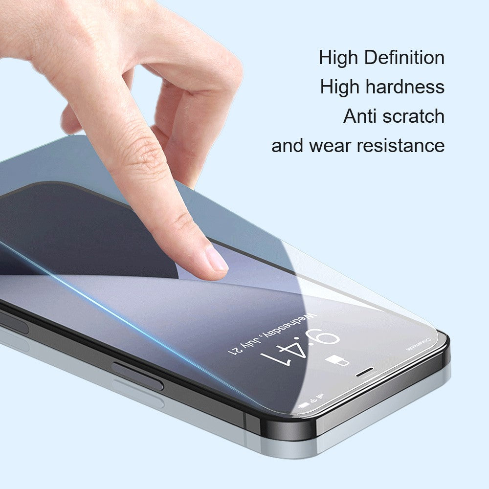 Case Compatible Explosion-proof Tempered Glass Screen Protector AMORUS For iPhone 14 Pro