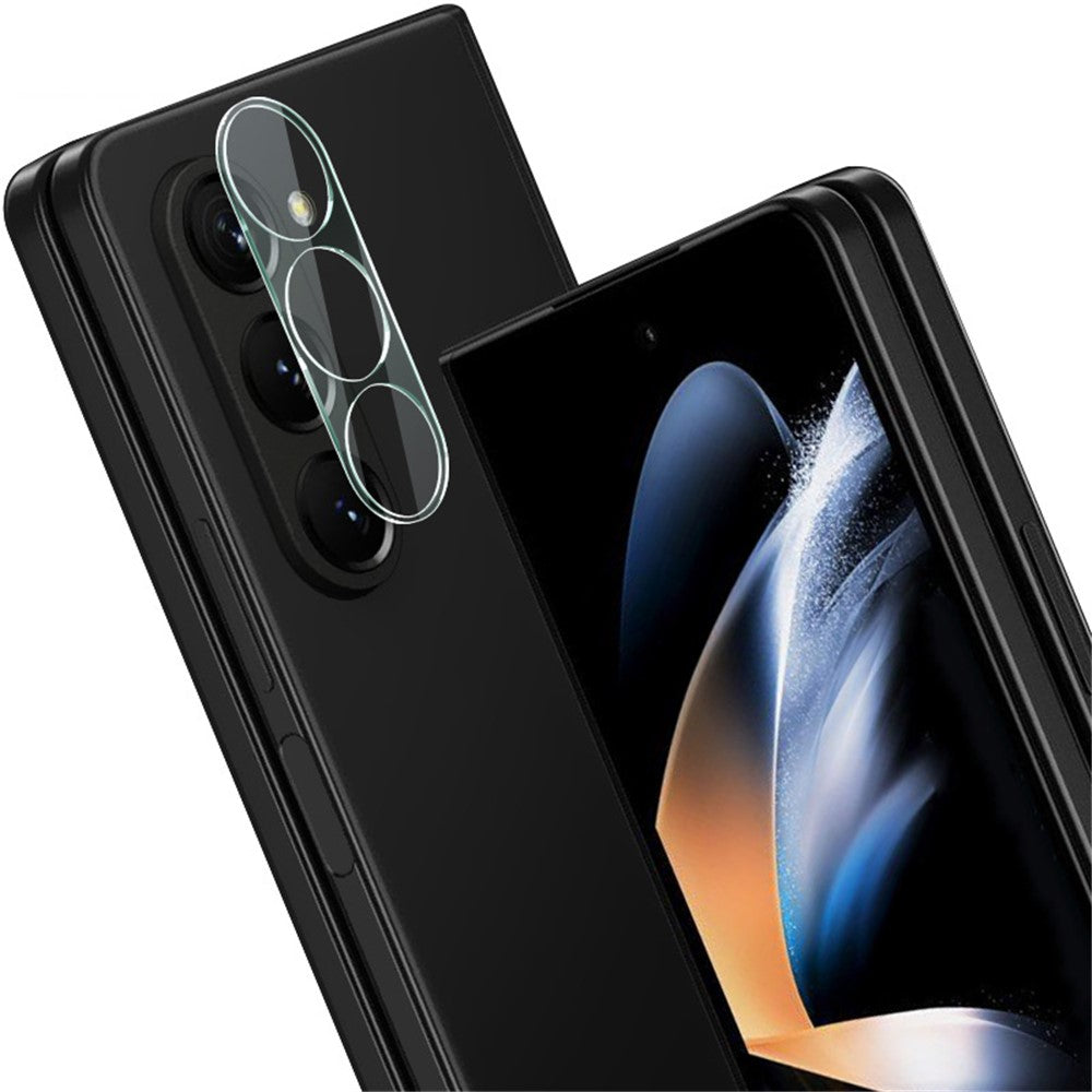 IMAK For Samsung Galaxy Z Fold5 5G HD Clear Integrated Camera Lens Film Clear Tempered Glass Lens Protector + Acrylic Lens Cap