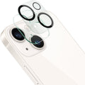 Tempered Glass HD Camera Lens Film + Acrylic Lens Cap IMAK For iPhone 15 / 15 Plus
