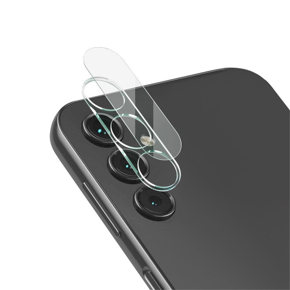 IMAK Lens Protector for Samsung Galaxy A25 5G (Global) (161.0 x 76.5 x 8.3mm) Ultra Clear Integrated Tempered Glass Lens Film + Acrylic Lens Cap