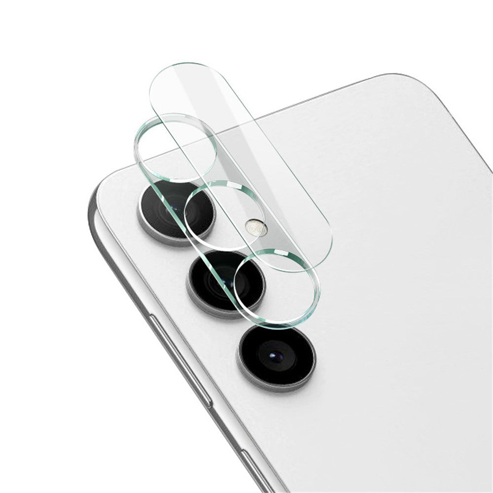 IMAK for Samsung Galaxy S23 FE HD Clear Lens Protector Integrated Tempered Glass Lens Film + Acrylic Lens Cap