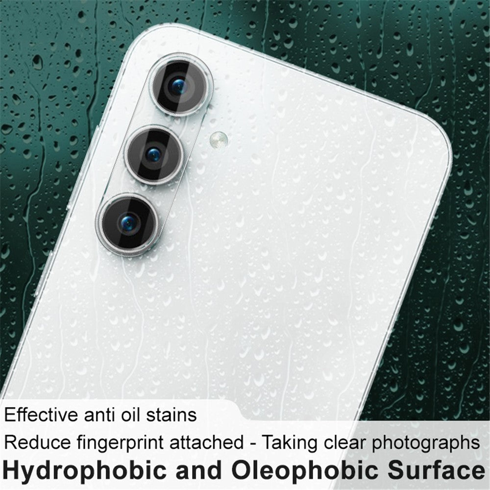 IMAK for Samsung Galaxy S23 FE HD Clear Lens Protector Integrated Tempered Glass Lens Film + Acrylic Lens Cap