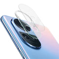 Tempered Glass Camera Lens Film+Acrylic Lens Cap IMAK Lens Protector for Oppo Reno10 Pro 5G (Global) / Reno10 5G (Global)