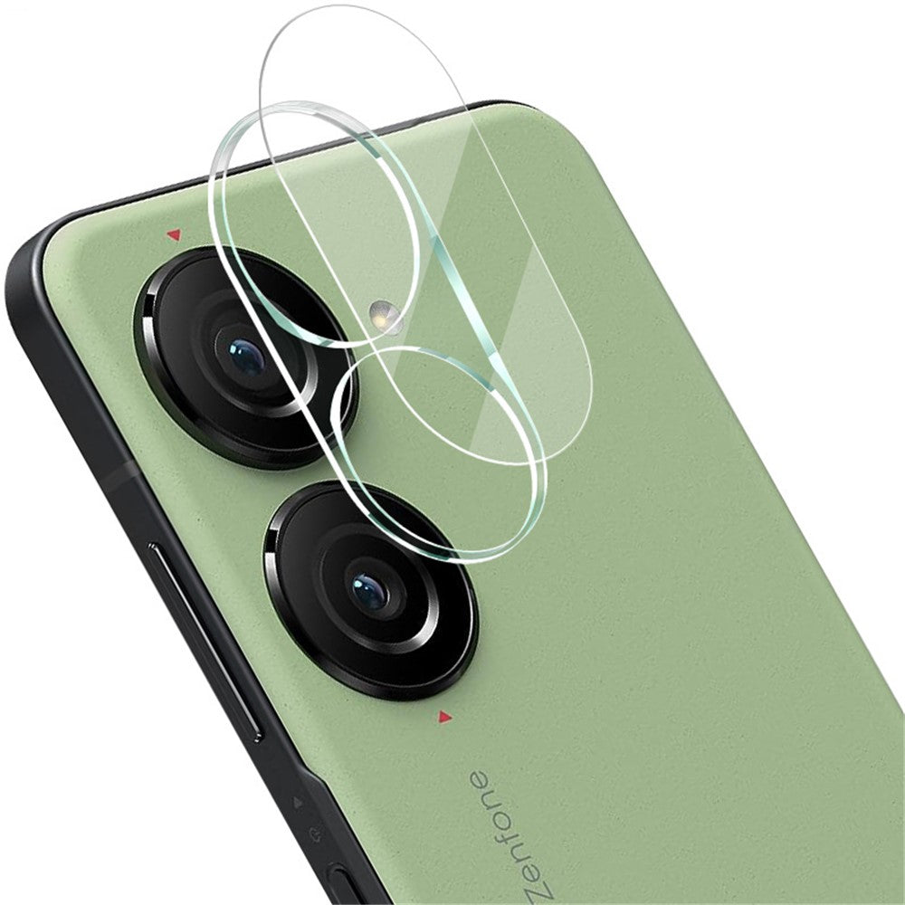 Tempered Glass HD Camera Lens Film + Acrylic Lens Cap IMAK for Asus Zenfone 10 5G