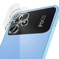 Tempered Glass Camera Lens Film+Acrylic Lens Cap IMAK for Xiaomi Redmi 12 5G (Global) / Poco M6 Pro 5G