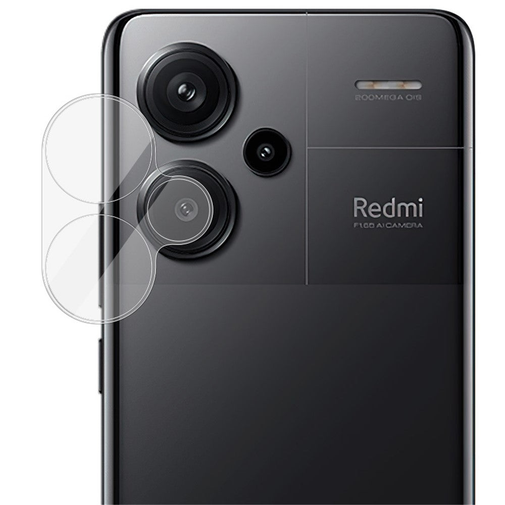 Tempered Glass Camera Lens Film+Acrylic Lens Cap IMAK For Xiaomi Redmi Note 13 Pro+