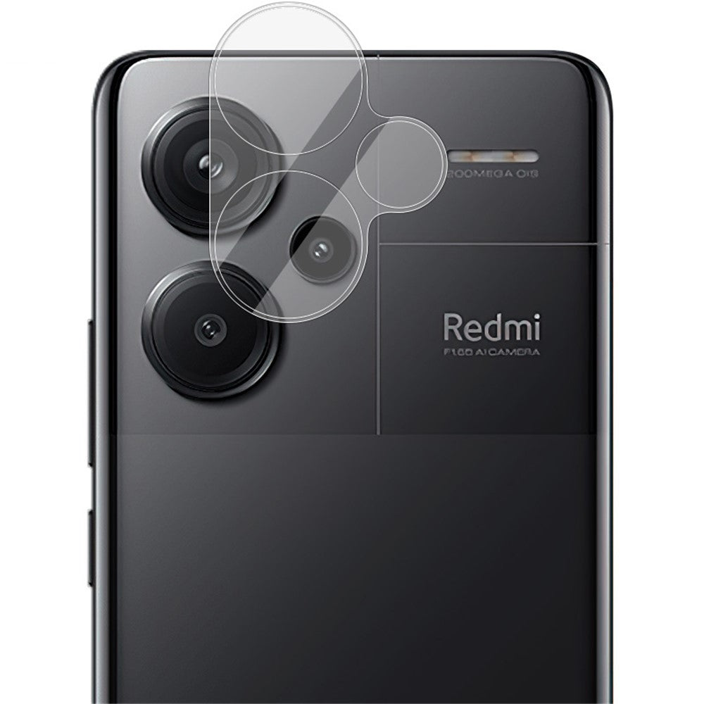 Tempered Glass Camera Lens Film+Acrylic Lens Cap IMAK For Xiaomi Redmi Note 13 Pro+