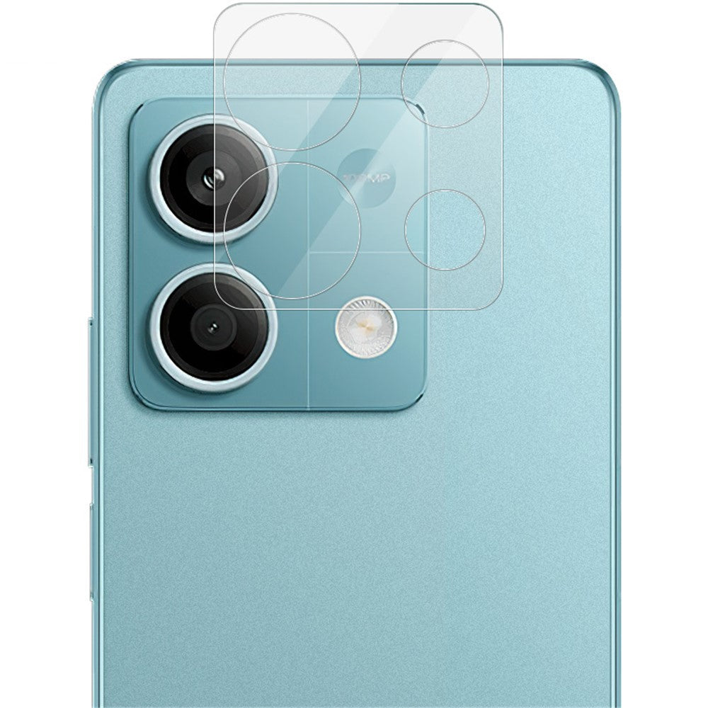 Tempered Glass Camera Lens Film+Acrylic Lens Cap IMAK For Xiaomi Redmi Note 13 5G