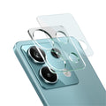 Tempered Glass Camera Lens Film+Acrylic Lens Cap IMAK For Xiaomi Redmi Note 13 Pro 5G / Poco X6 5G Lens Protector