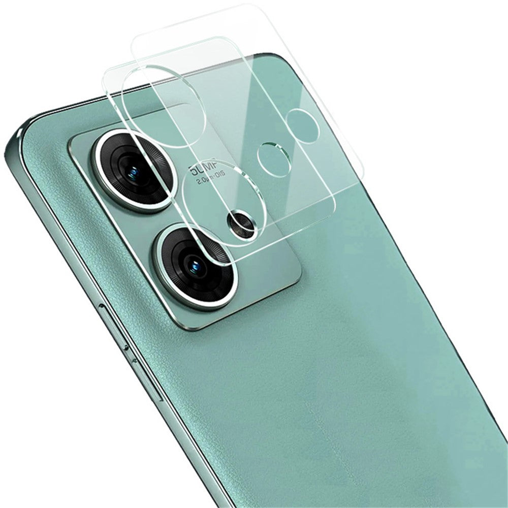 Tempered Glass Camera Lens Protector with Acrylic Lens Cap IMAK for Motorola Edge 40 Neo 5G