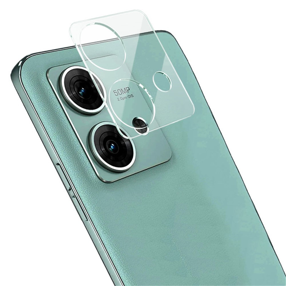 Tempered Glass Camera Lens Protector with Acrylic Lens Cap IMAK for Motorola Edge 40 Neo 5G