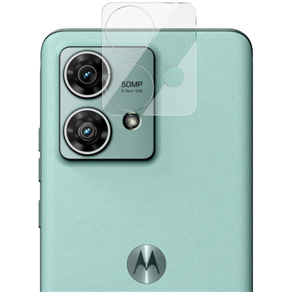 Tempered Glass Camera Lens Protector with Acrylic Lens Cap IMAK for Motorola Edge 40 Neo 5G
