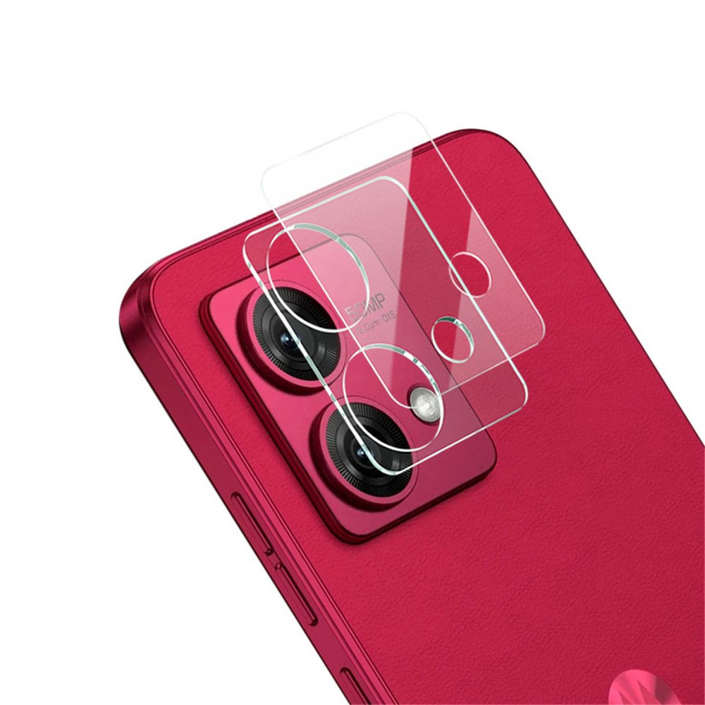 Tempered Glass Camera Lens Protector with Acrylic Lens Cap IMAK for Motorola Moto G84 5G