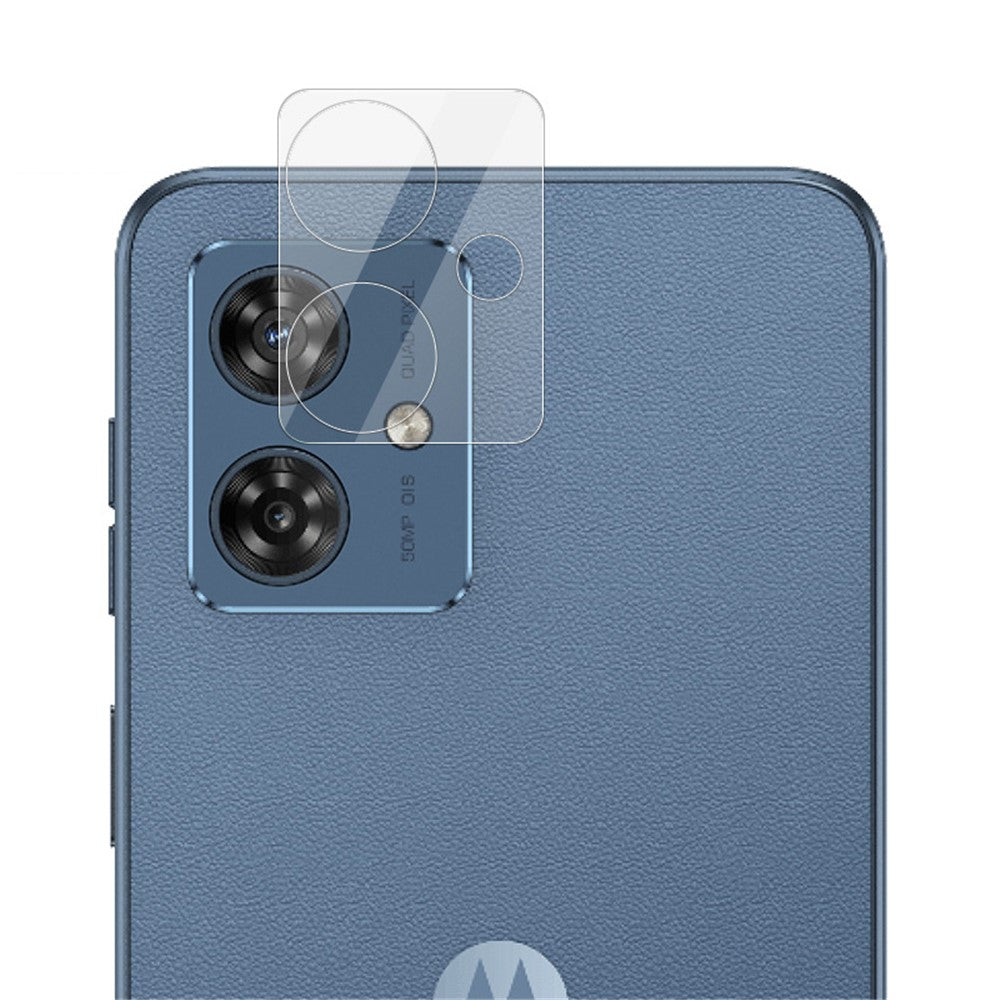 Tempered Glass Camera Lens Protector with Acrylic Lens Cap IMAK for Motorola Moto G54 5G