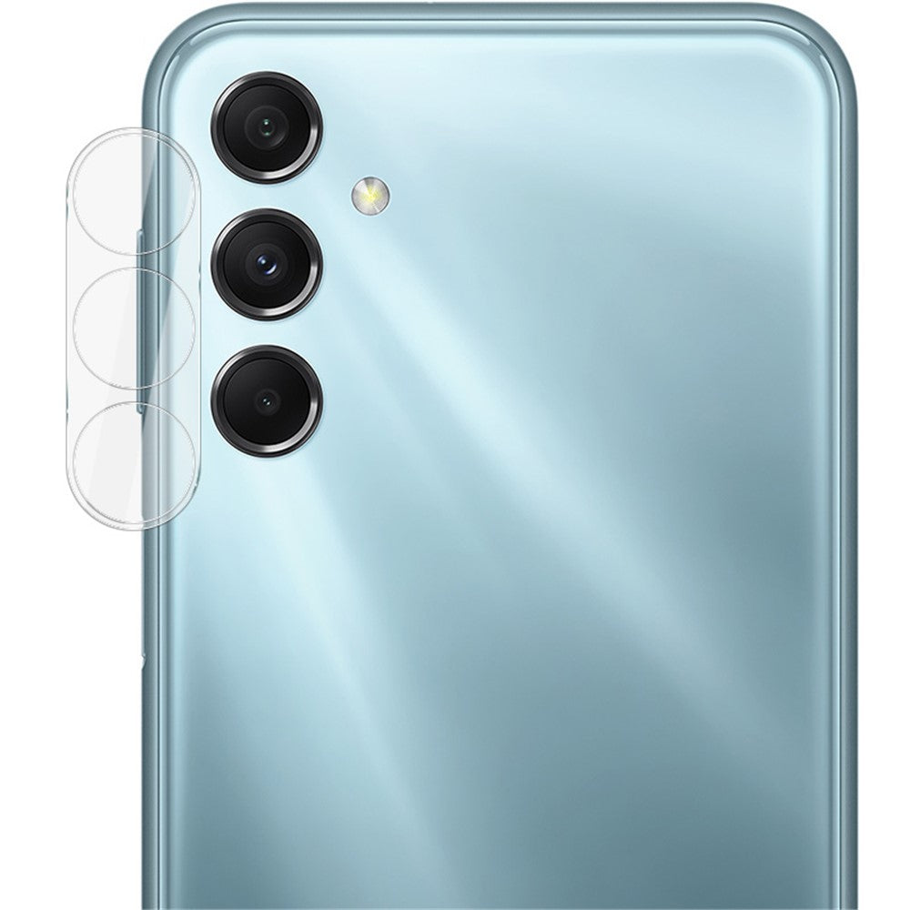 IMAK for Samsung Galaxy M34 5G / F34 5G Integrated Camera Lens Film Tempered Glass Lens Protector + Acrylic Lens Cap