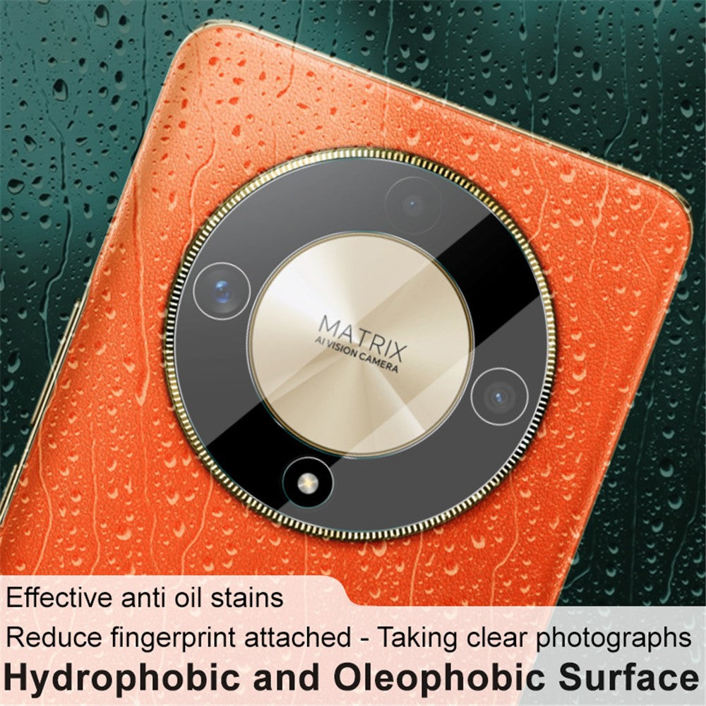 Tempered Glass HD Camera Lens Film + Acrylic Lens Cap IMAK for Honor X9b 5G / Magic6 Lite 5G