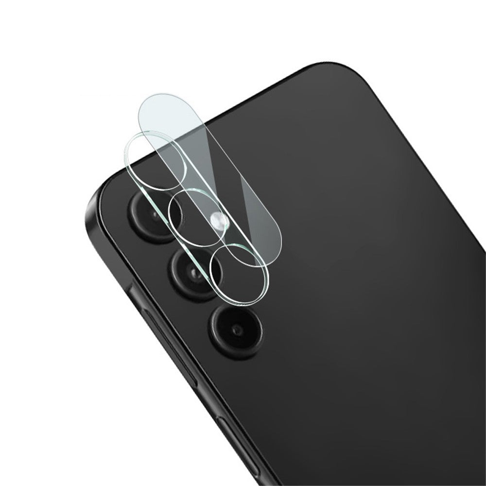 IMAK For Samsung Galaxy A55 5G Camera Lens Protector Tempered Glass+Acrylic Lens Cap Anti-Scratch
