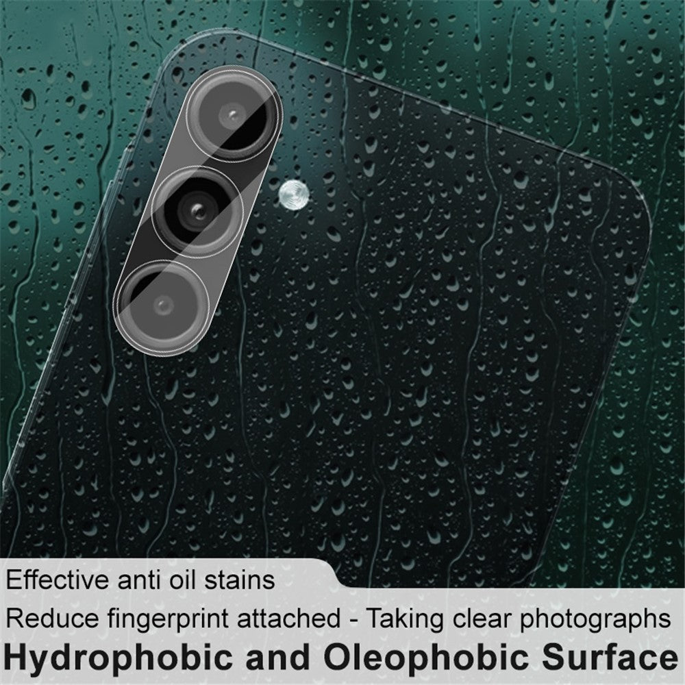IMAK For Samsung Galaxy A55 5G Camera Lens Protector Tempered Glass+Acrylic Lens Cap Anti-Scratch
