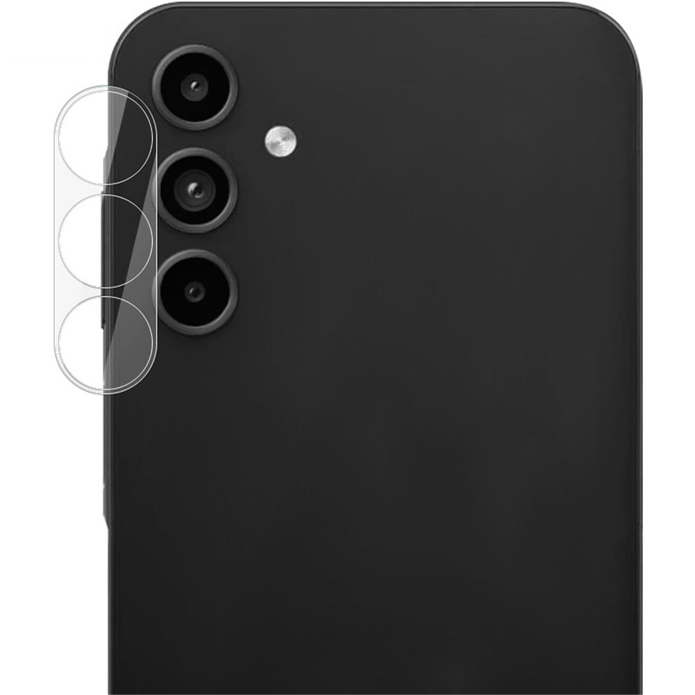 IMAK For Samsung Galaxy A55 5G Camera Lens Protector Tempered Glass+Acrylic Lens Cap Anti-Scratch