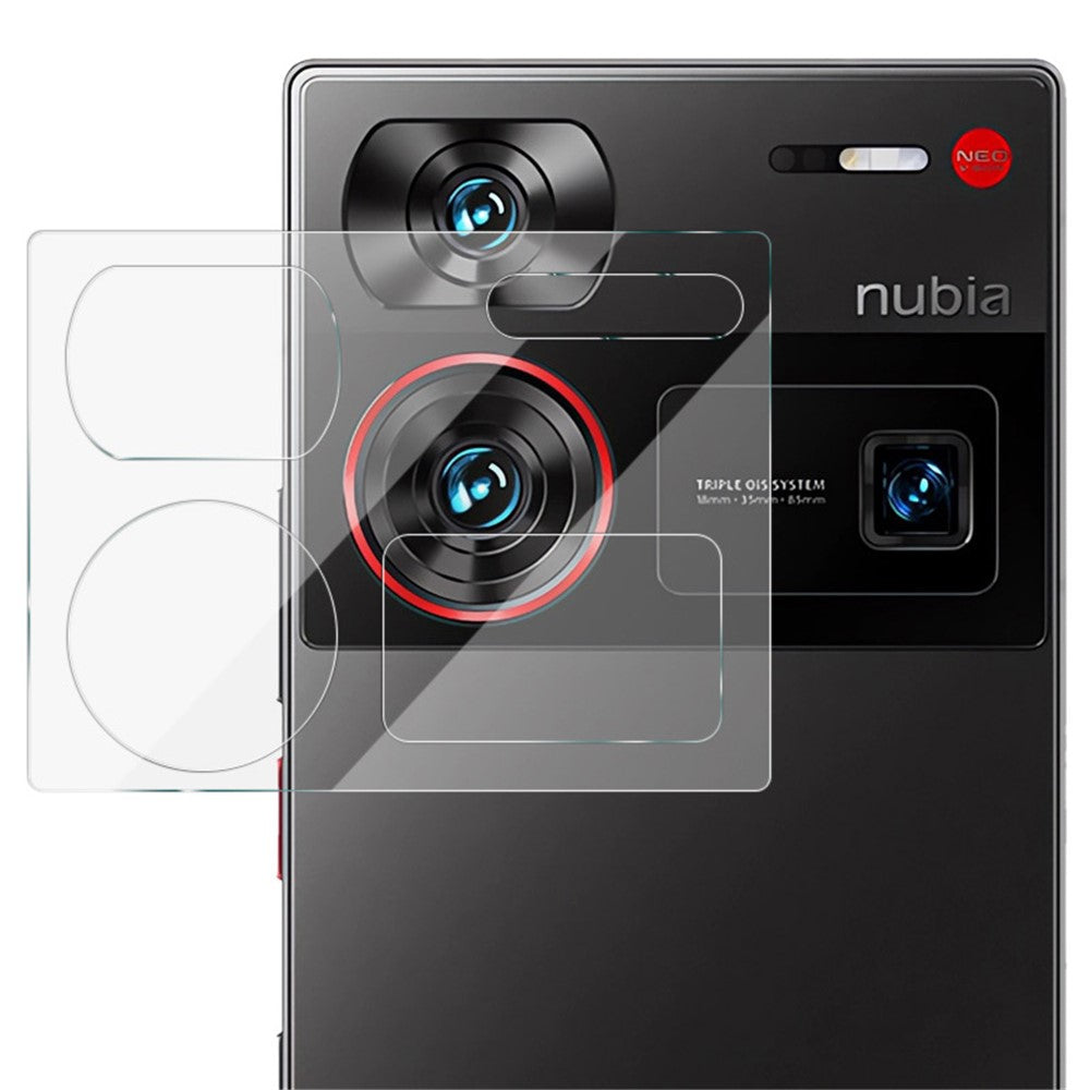 Tempered Glass HD Camera Lens Film + Acrylic Lens Cap IMAK for ZTE nubia Z60 Ultra