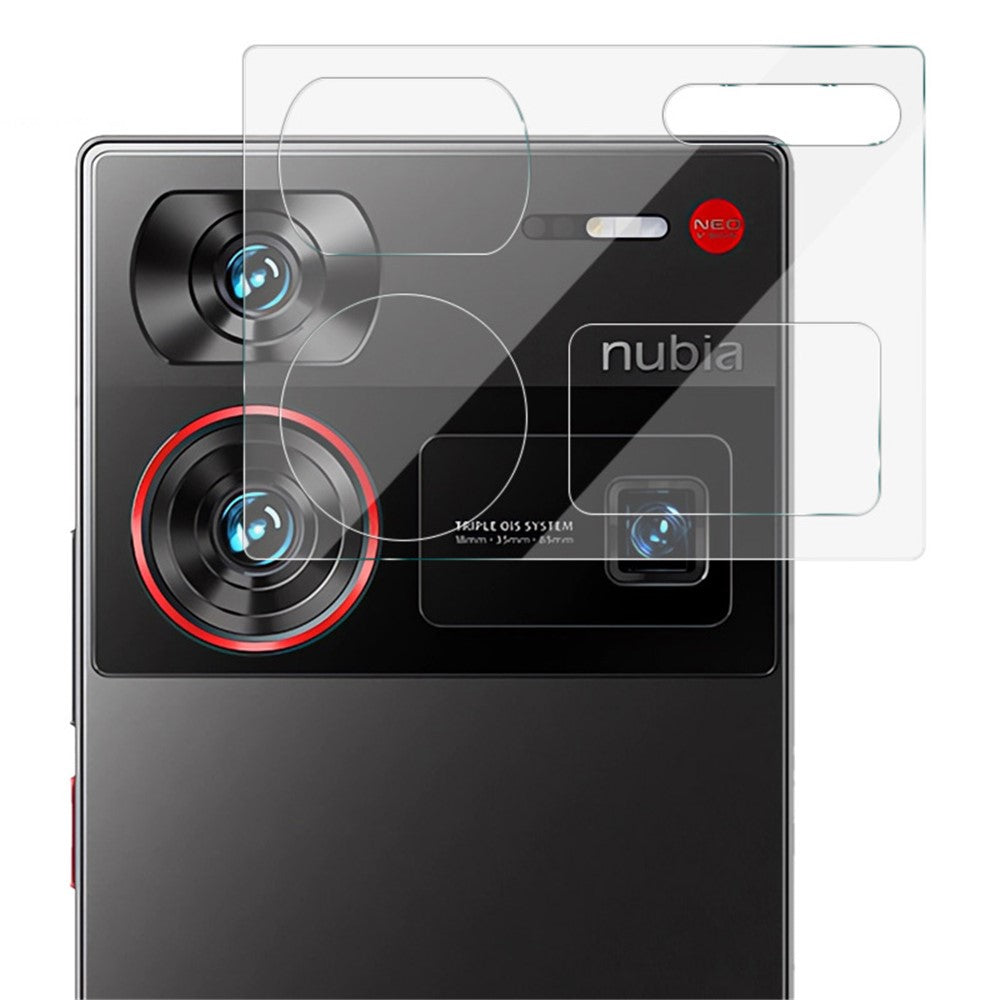 Tempered Glass HD Camera Lens Film + Acrylic Lens Cap IMAK for ZTE nubia Z60 Ultra