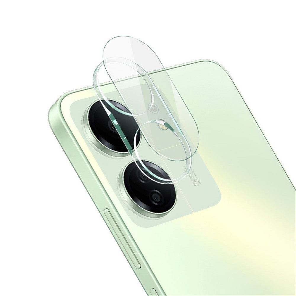 Tempered Glass Camera Lens Film+Acrylic Lens Cap IMAK For Xiaomi Redmi 13C 4G / Poco C65 4G
