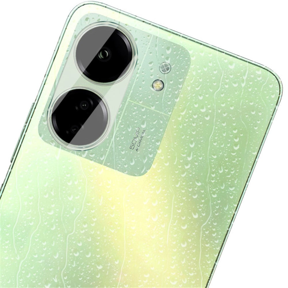 Tempered Glass Camera Lens Film+Acrylic Lens Cap IMAK For Xiaomi Redmi 13C 4G / Poco C65 4G
