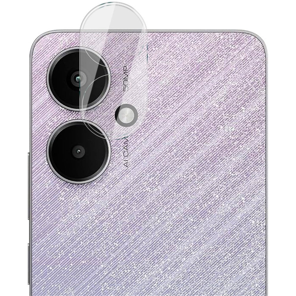 Tempered Glass Camera Lens Film+Acrylic Lens Cap IMAK For Xiaomi Redmi 13C 5G / 13R 5G