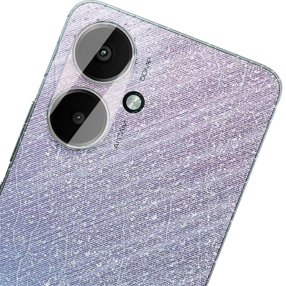Tempered Glass Camera Lens Film+Acrylic Lens Cap IMAK For Xiaomi Redmi 13C 5G / 13R 5G