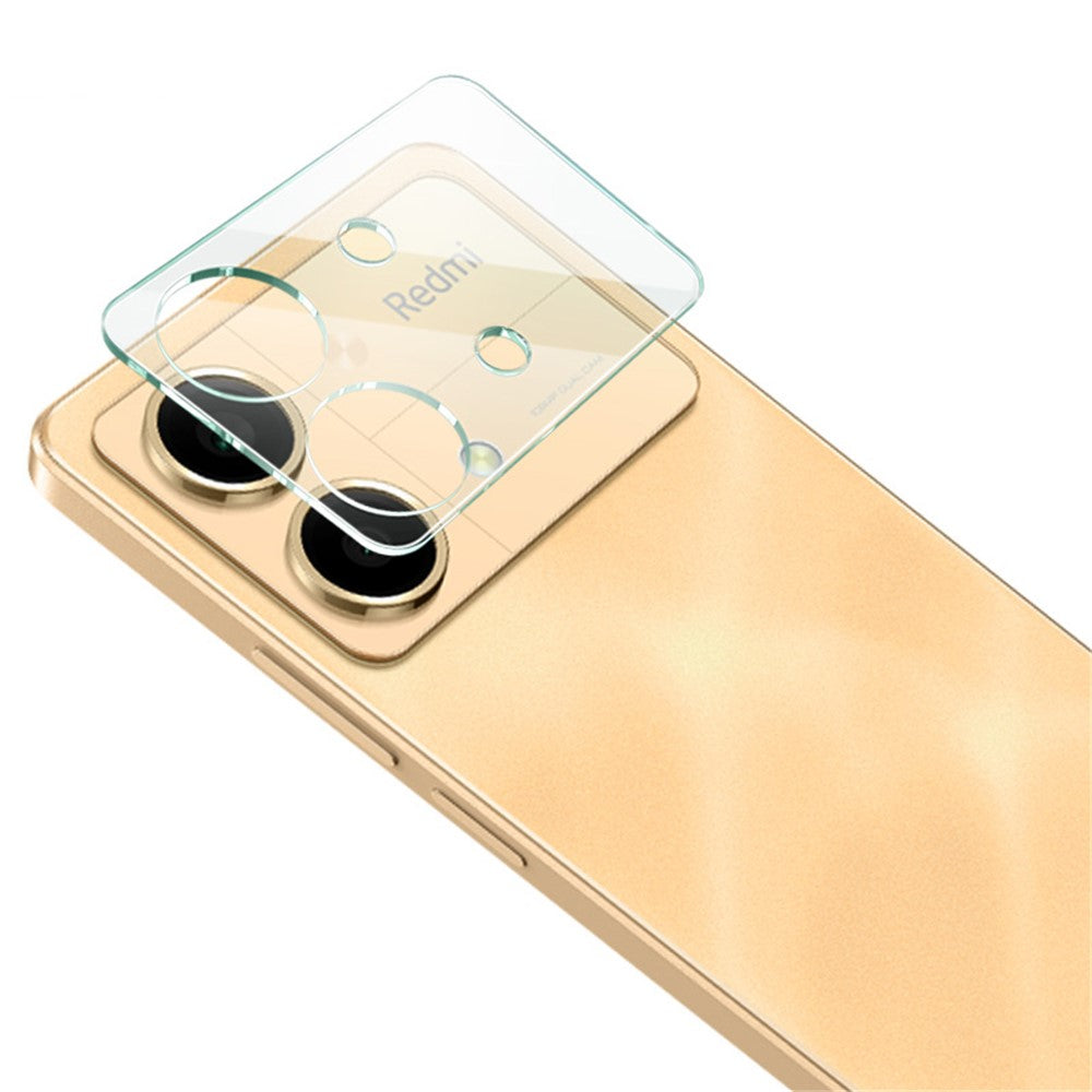 Tempered Glass Camera Lens Film+Acrylic Lens Cap IMAK For Xiaomi Redmi Note 13R Pro 5G