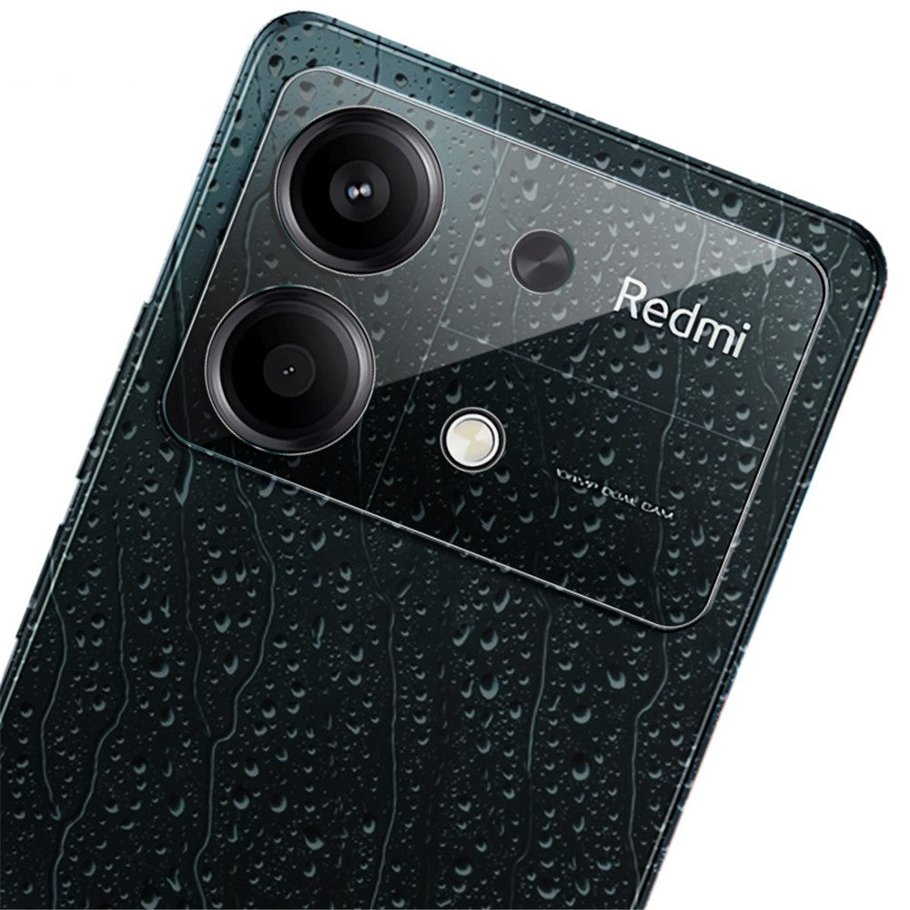 Tempered Glass Camera Lens Film+Acrylic Lens Cap IMAK For Xiaomi Redmi Note 13R Pro 5G