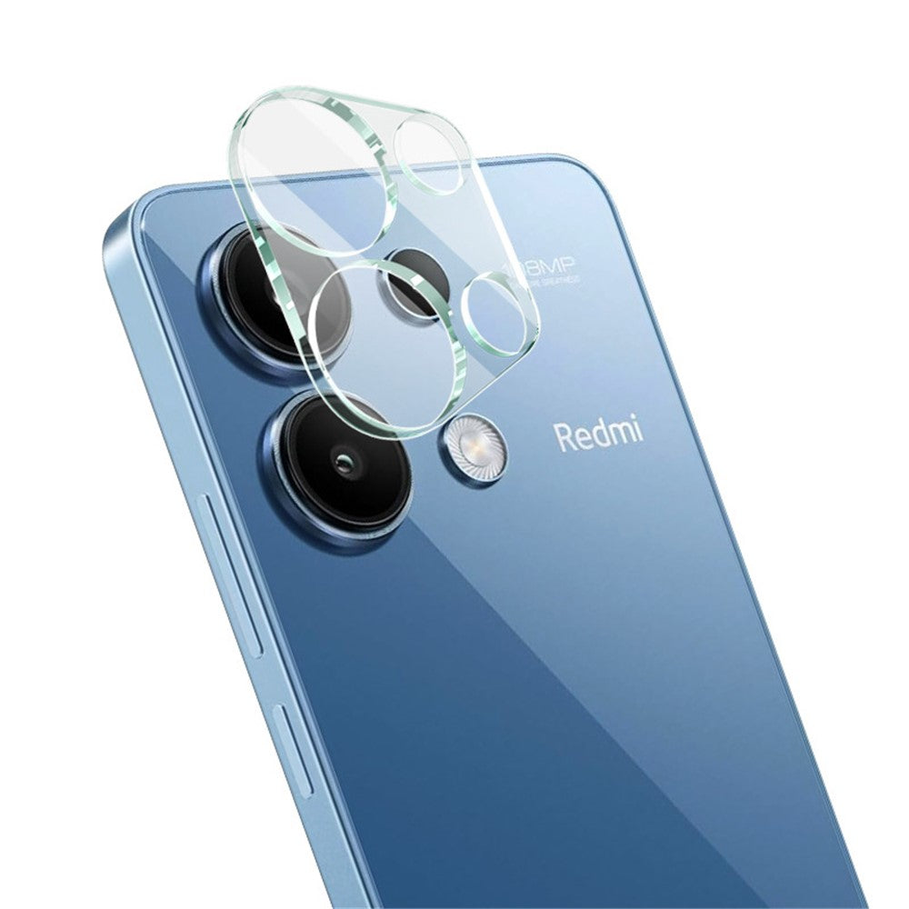 Tempered Glass Camera Lens Film+Acrylic Lens Cap IMAK For Xiaomi Redmi Note 13 4G