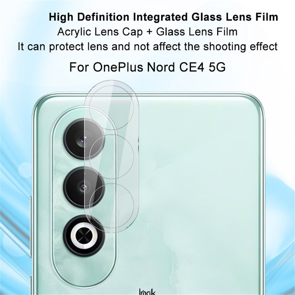 Acrylic Tempered Glass Lens Protector IMAK For OnePlus Nord CE4 5G