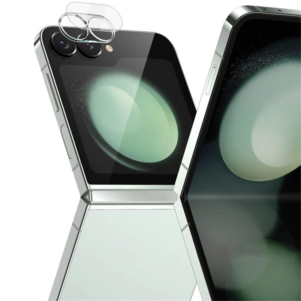 Tempered Glass Camera Lens Film+Acrylic Lens Cap IMAK For Samsung Galaxy Z Flip6 5G