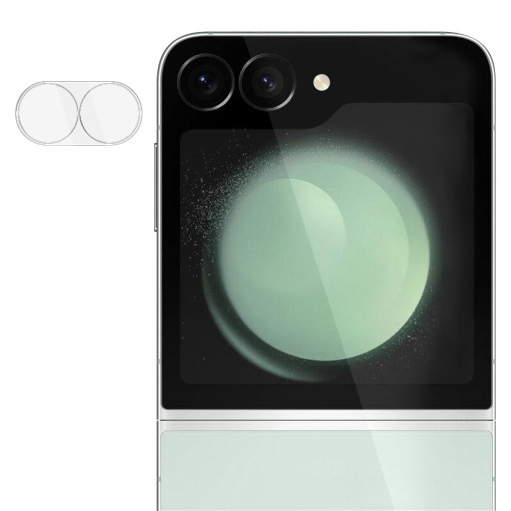 Tempered Glass Camera Lens Film+Acrylic Lens Cap IMAK For Samsung Galaxy Z Flip6 5G