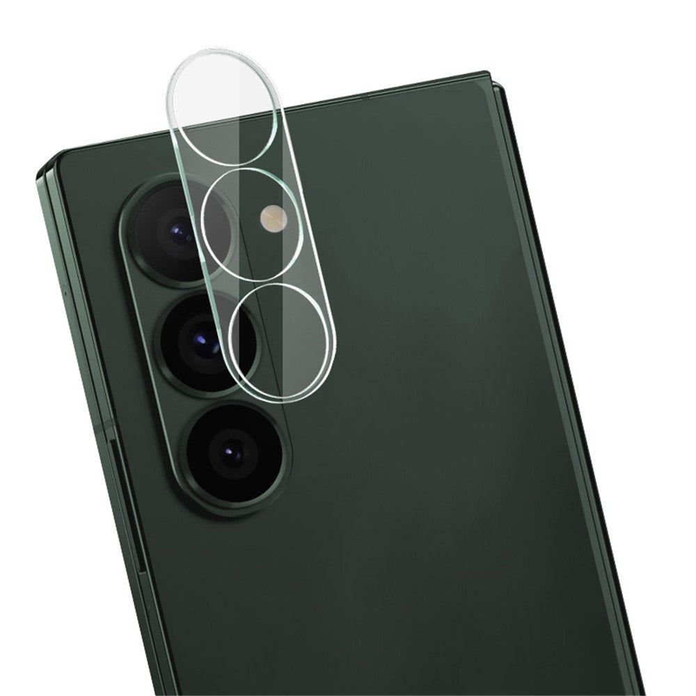 Tempered Glass Camera Lens Film+Acrylic Lens Cap IMAK For Samsung Galaxy Z Fold6 5G