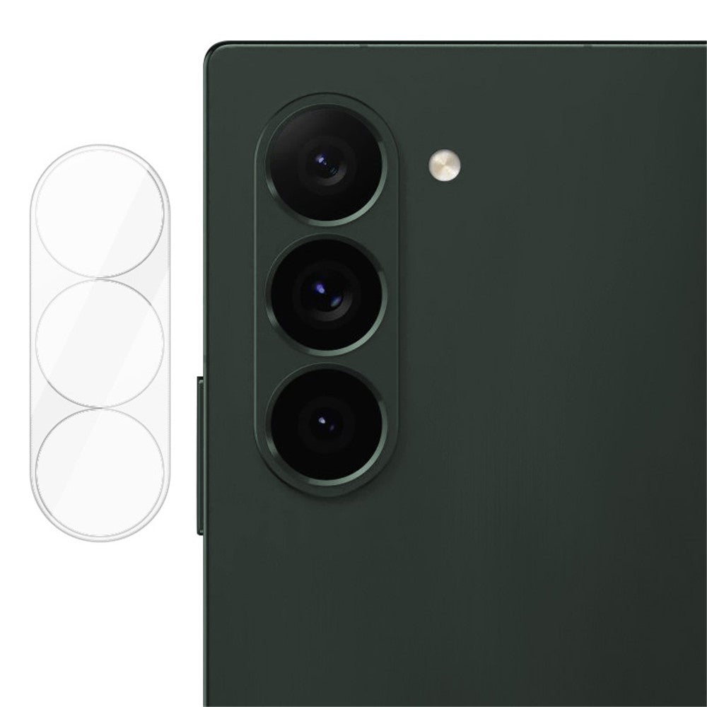 Tempered Glass Camera Lens Film+Acrylic Lens Cap IMAK For Samsung Galaxy Z Fold6 5G