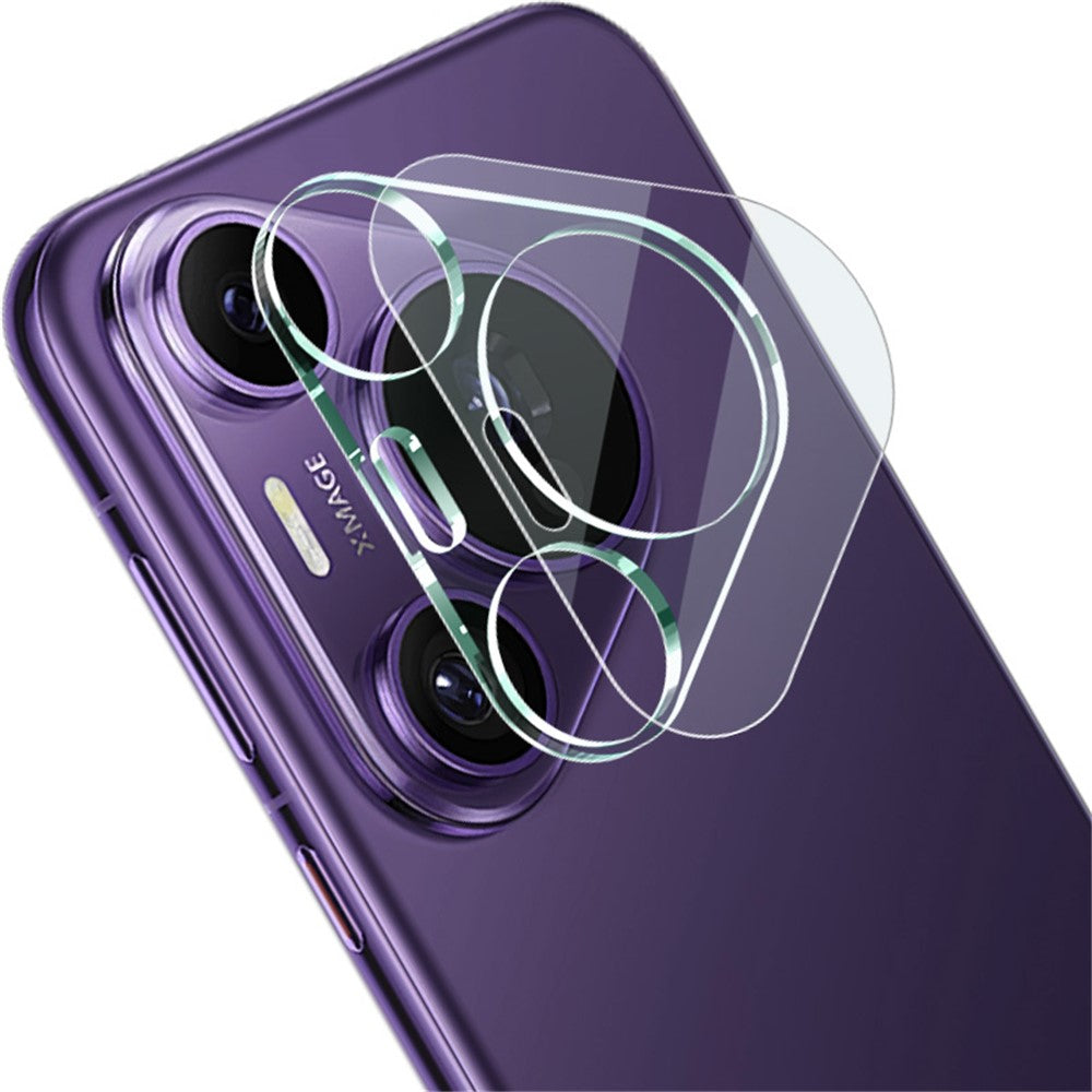 Tempered Glass Camera Lens Film+Acrylic Lens Cap IMAK For Huawei Pura 70 Pro / 70 Pro+