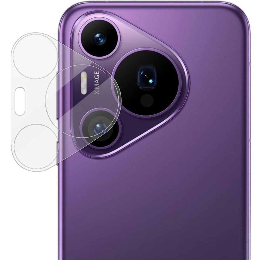 Tempered Glass Camera Lens Film+Acrylic Lens Cap IMAK For Huawei Pura 70 Pro / 70 Pro+